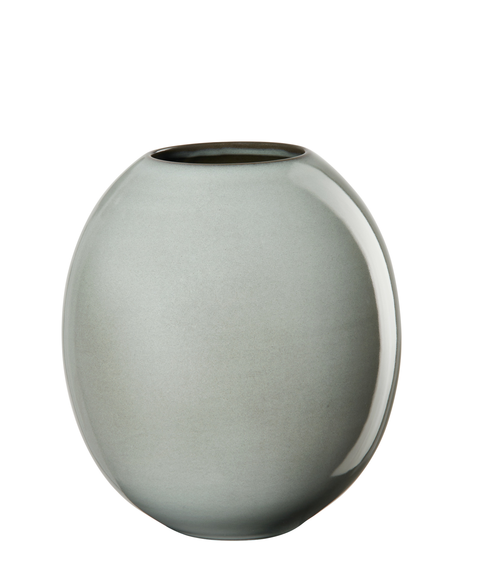 ASA Selection Vase TAMAGO in Farbe grau glänzend