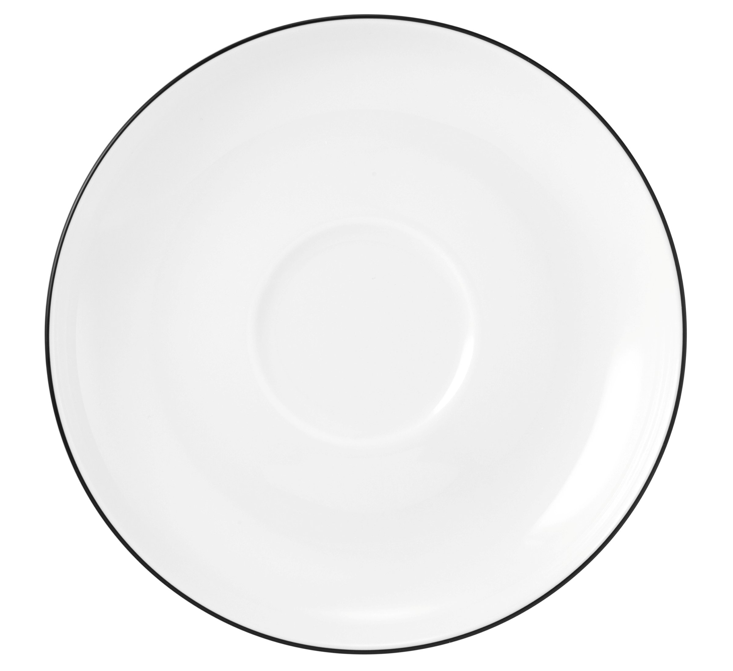 Seltmann Weiden Kombi-Untertasse 14,5 cm Lido 10826 Black Line 