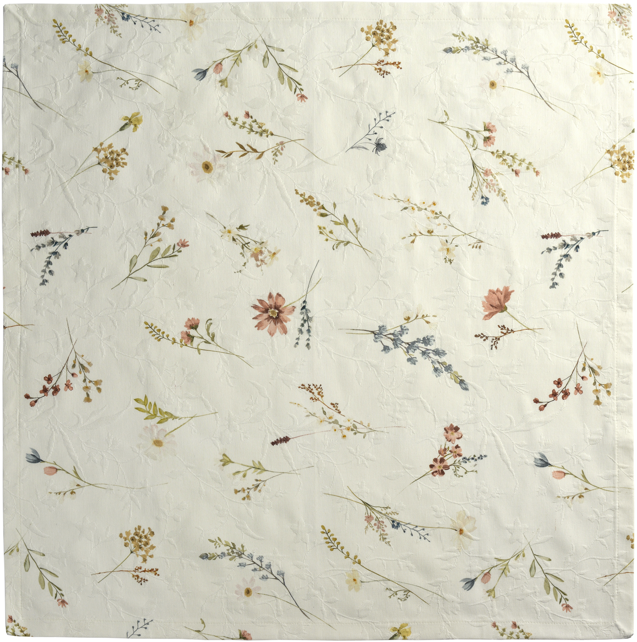 Sander Tischdecke FLAM ca. 85 x 85cm in Farbe original Sander Tischdecke FLAM ca. 85 x 85cm in Farbe original, Muster, Dekoration für Zuhause, Pflanze, Textur, Stickerei