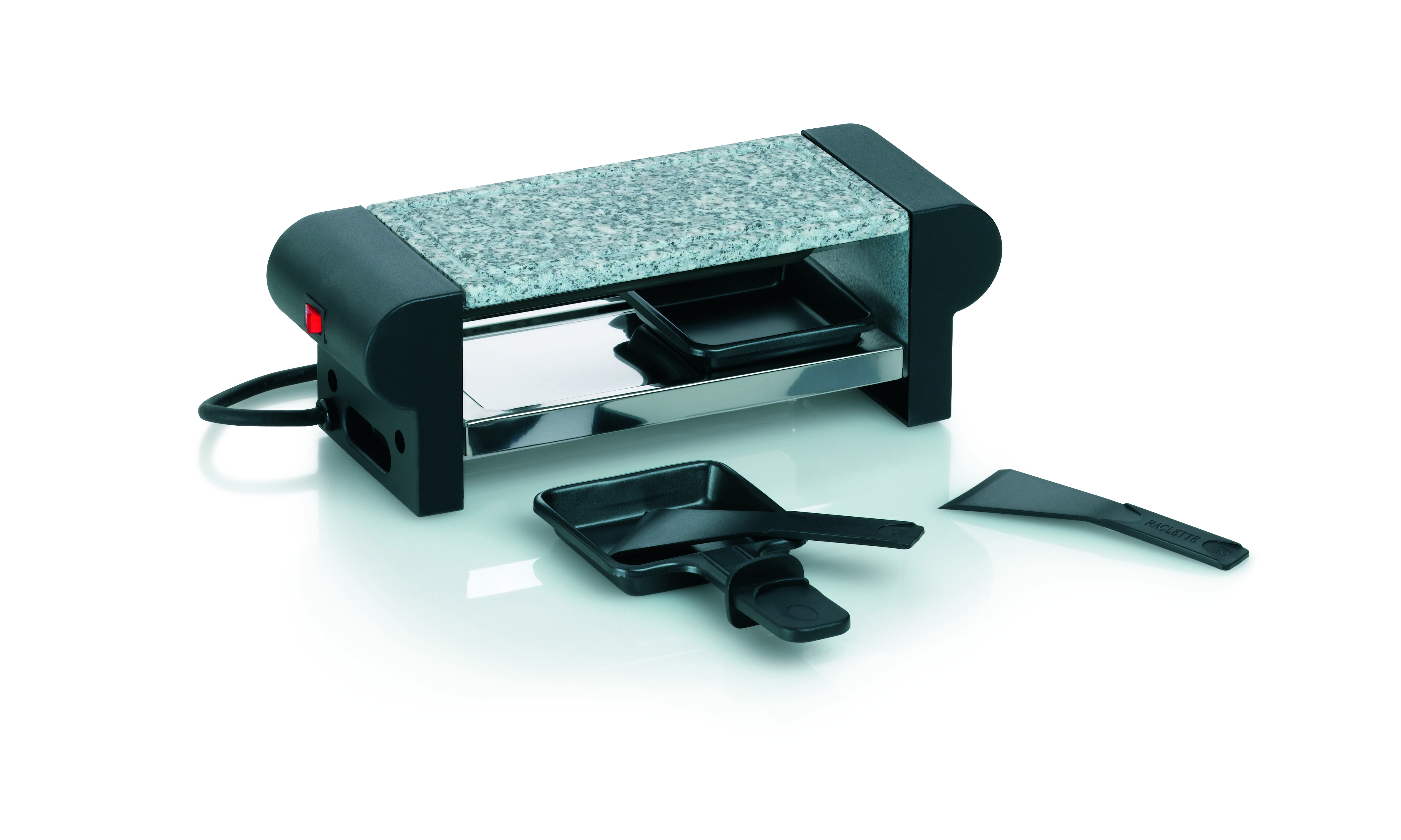 Kela Raclette/Heißer Stein SPLÜGEN in Farbe schwarz