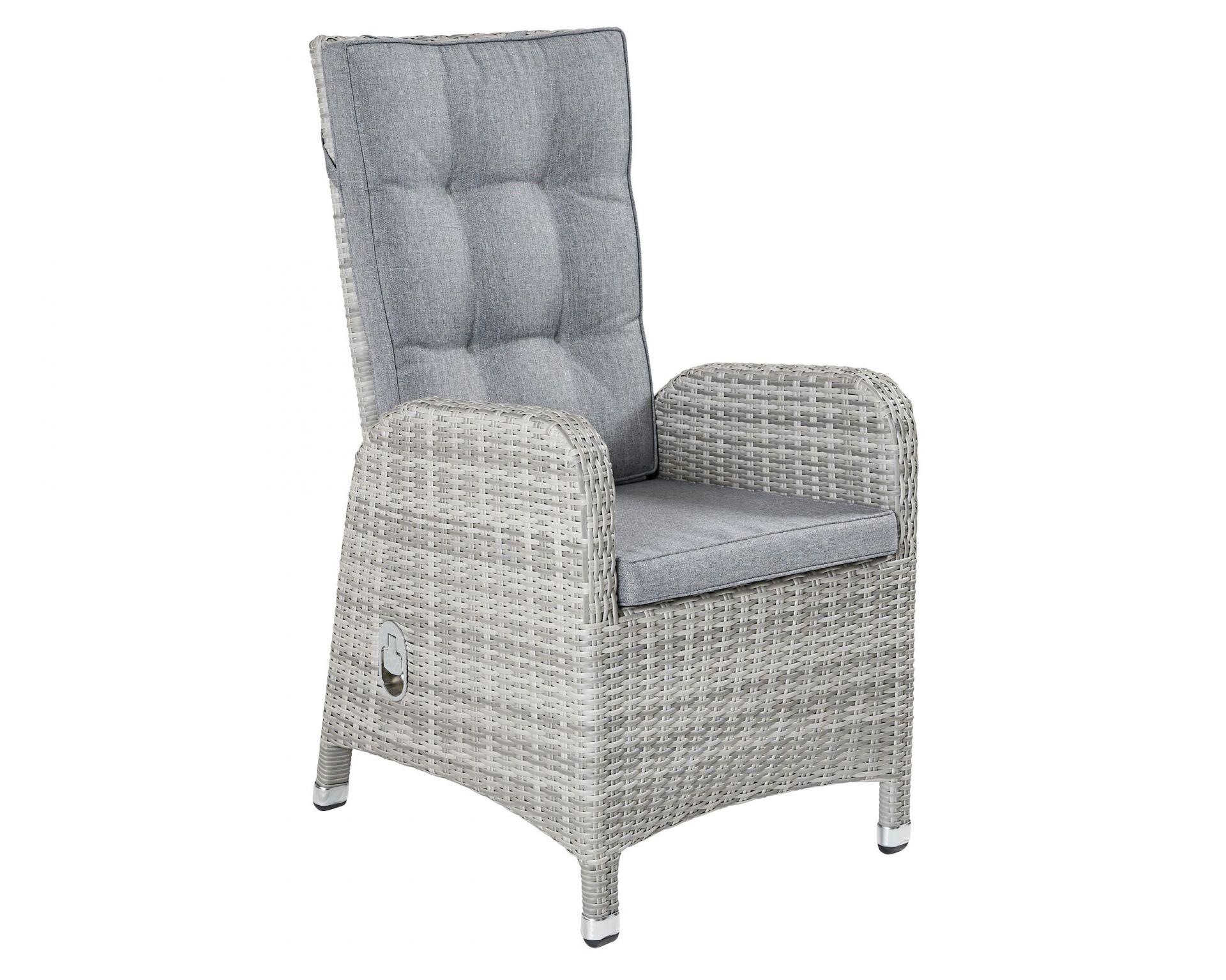 L.C. Wholesaler Positionsstuhl NIZZA in white grey