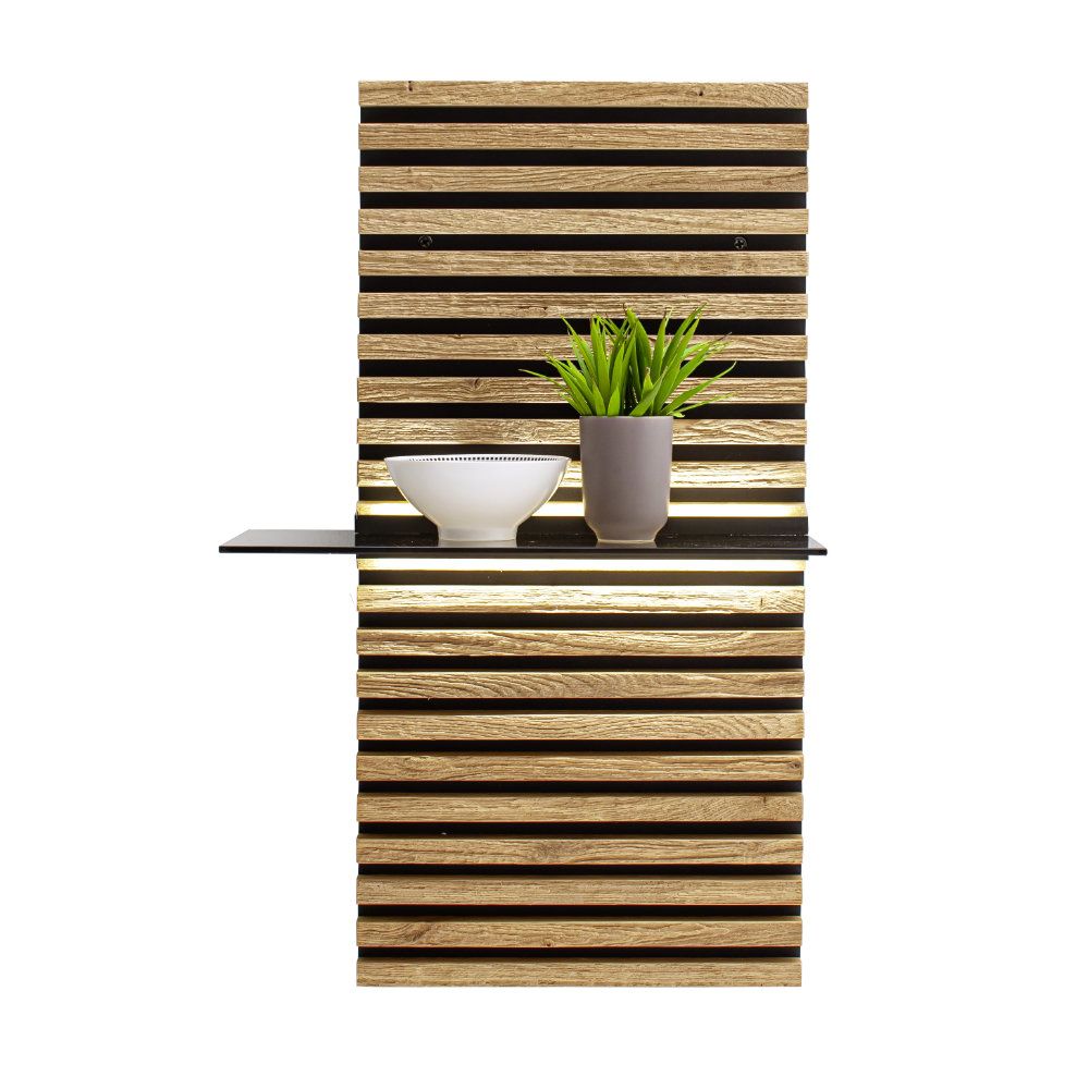 SCHÖNER WOHNEN-Kollektion Lamellenpaneel in Kerneiche natur SCHÖNER WOHNEN-Kollektion Lamellenpaneel in Kerneiche natur