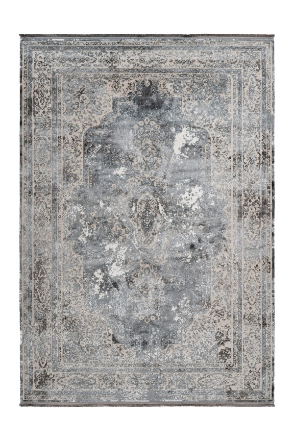 Webteppich ELYSEE ca. 160x230cm in Farbe silver Webteppich ELYSEE ca. 160x230cm in Farbe silver, Teppich, Lounge, Abstract, Muster, Grau
