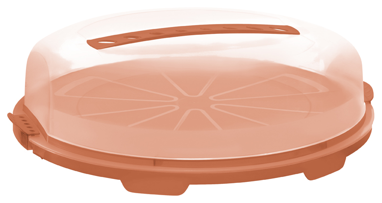 Rotho Tortenglocke FRESH in Farbe Clay koralle