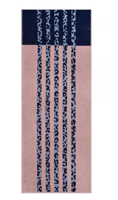 Frottiertuch Fitness 50x130 cm in powder blue Frottiertuch Fitness 50x130 cm in powder blue, rug, läufer, pink, streifen, mustert