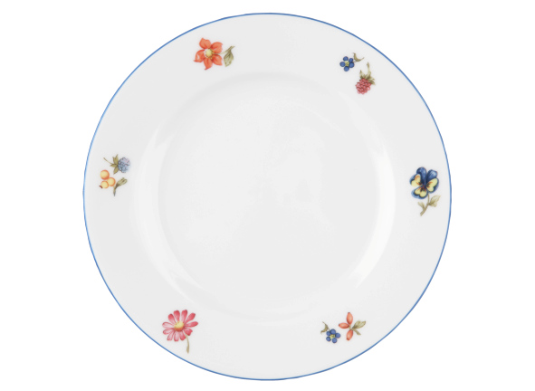 Seltmann Weiden Brotteller rund 17cm Sonate 34032 Nostalgie , Porzellan, Töpferei, Teller, Mahlzeit, Untertasse