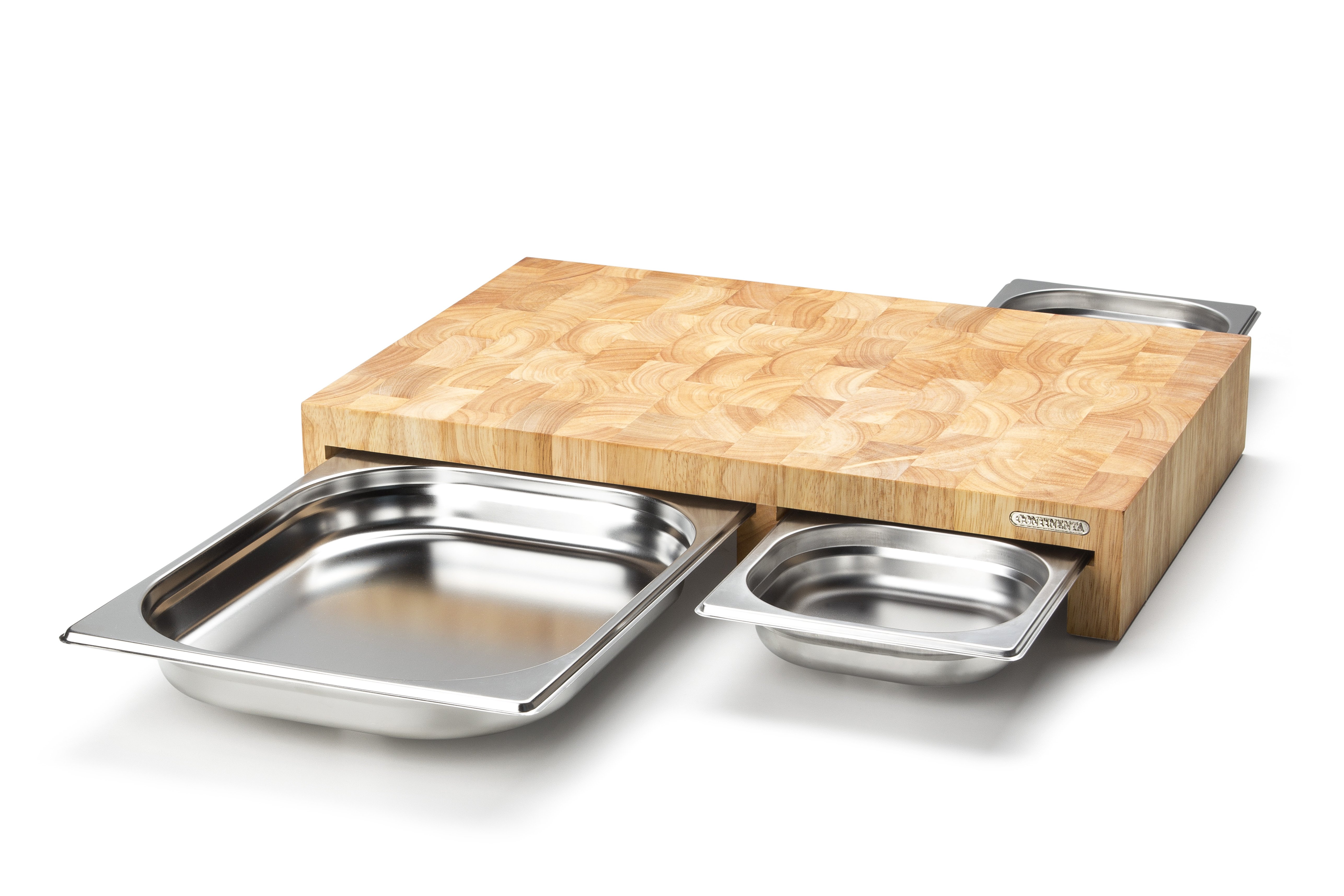 Continenta Multifunktionsbrett 4028 B/H/L ca. 32,5x8,5x50cm in 50x32.5x8.5cm, Stirnholz