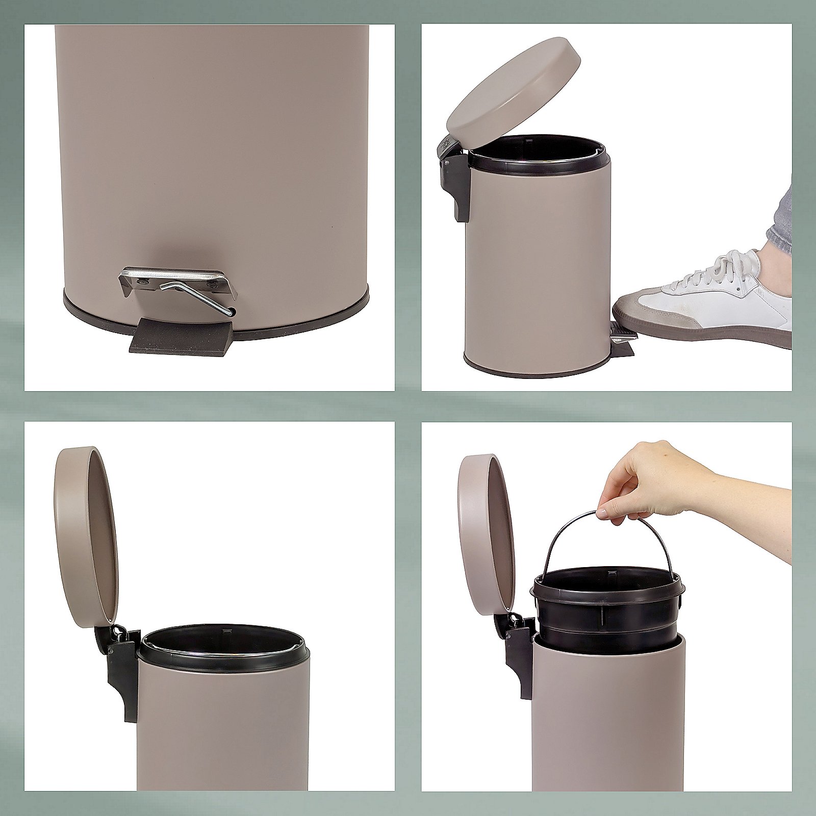 Kela Kosmetikeimer Cashmere CASHMERE in Cashmerebraun