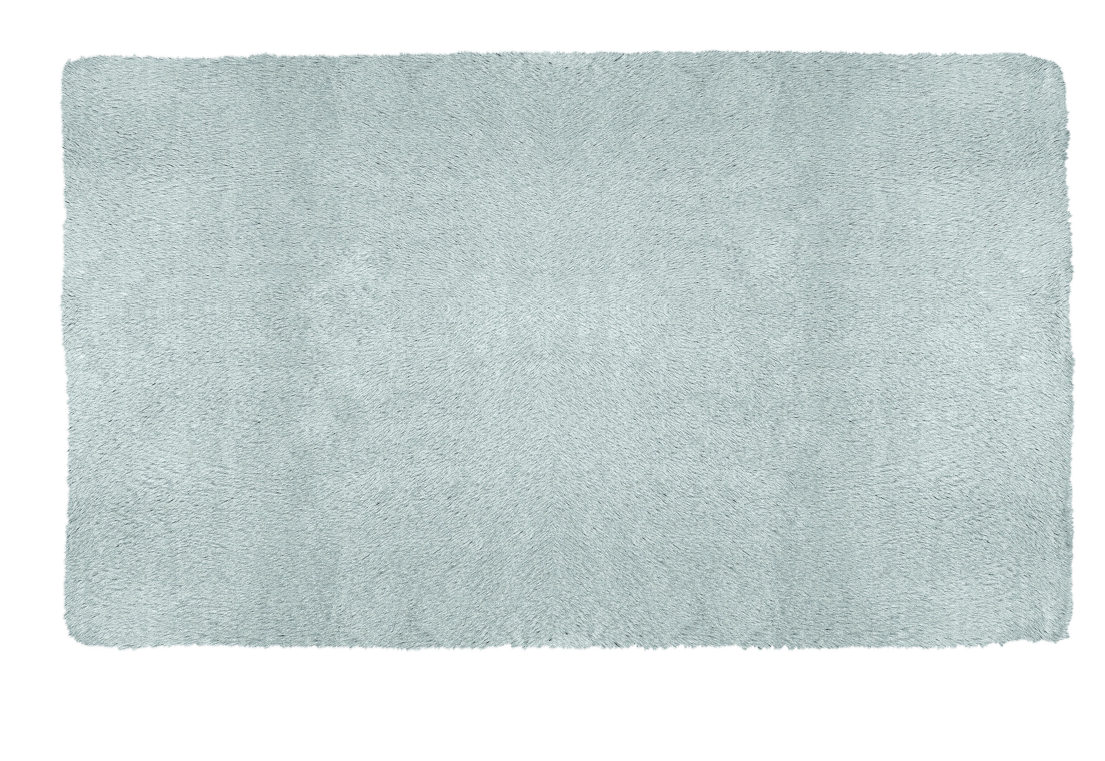 Kleine Wolke Badteppich CONY ca. 60x100cm in Farbe Silbergrau