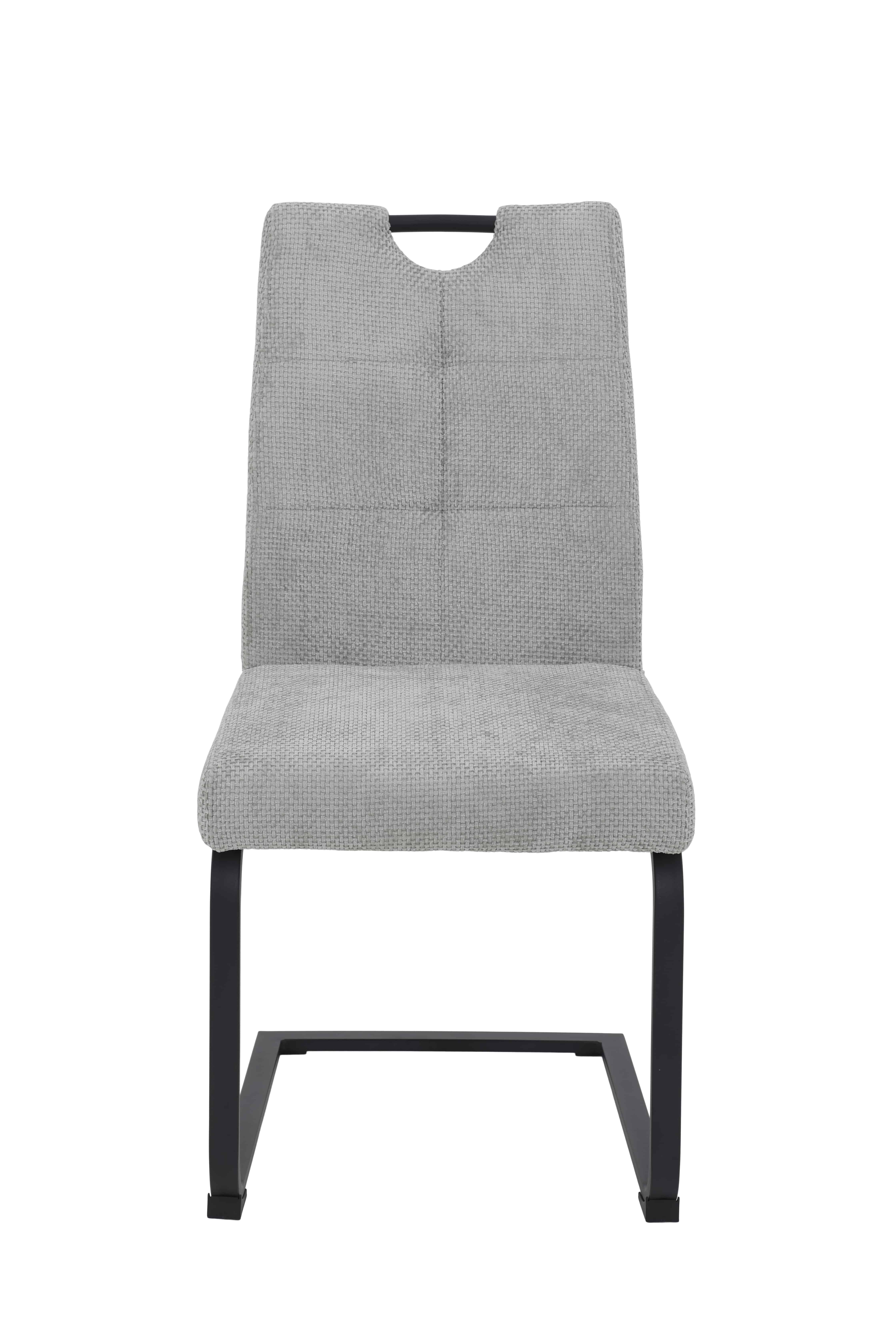 Schwingstuhl XL Eva S 920983 Grau Schwingstuhl XL ca.B48 H96 T61 cm in Stoff greige 09
