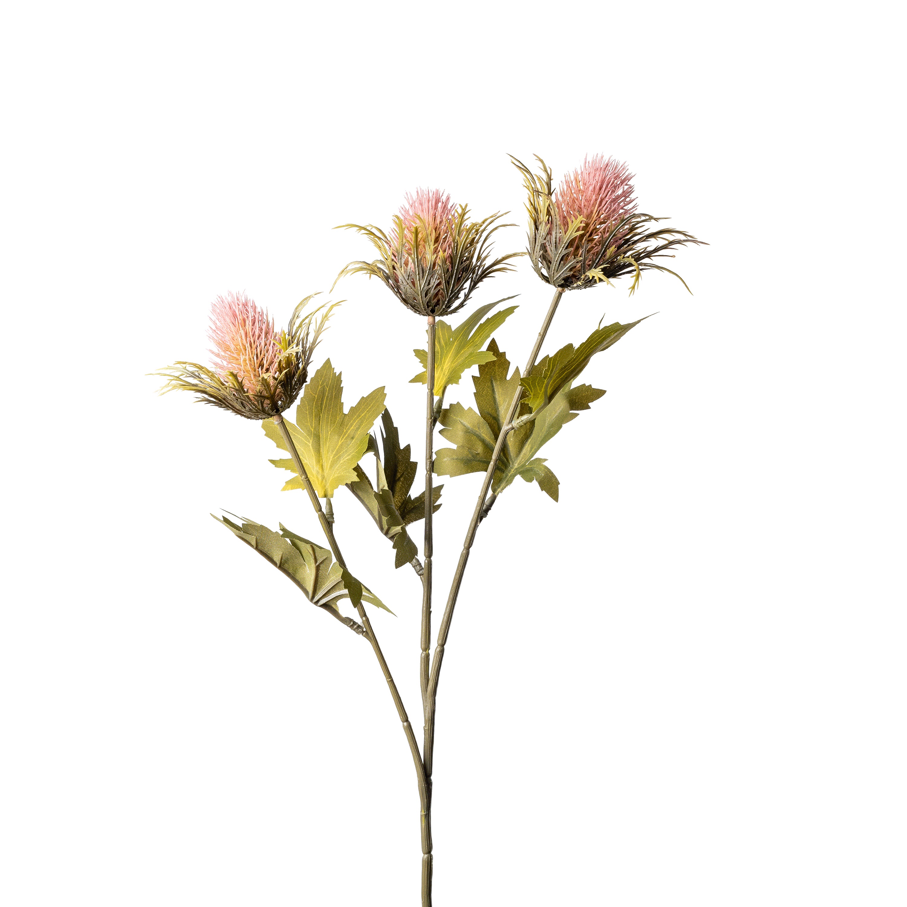 Flower Manufaktur Distel ca. 67cm in Farbe Antik/Rosa