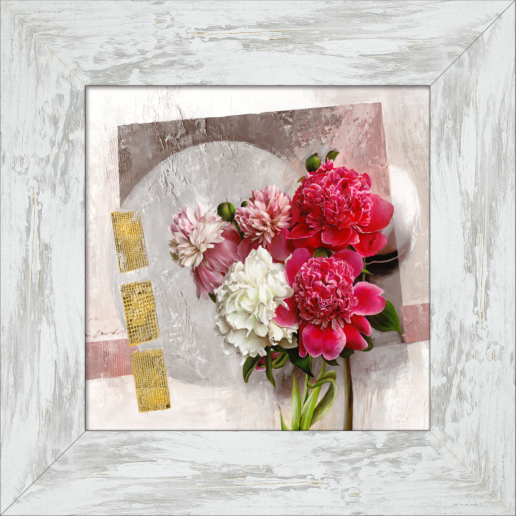 ProArt New Classic Wood 44x44cm Ornaments with peonies I