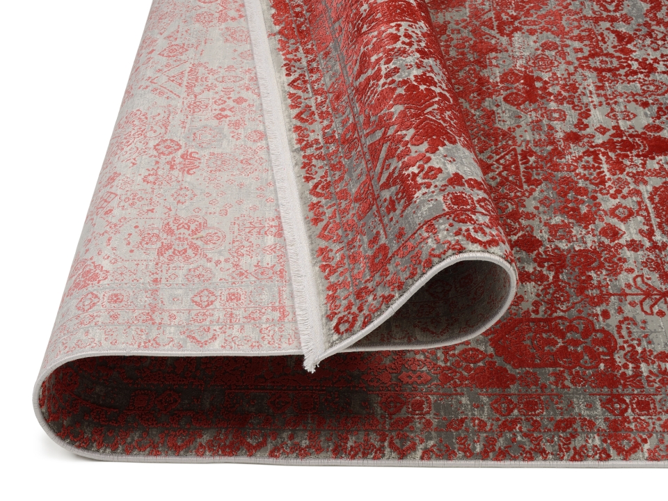 OCI Webteppich ca. 160 x230cm in Farbe rot OCI Webteppich ca. 160 x230cm in Farbe rot