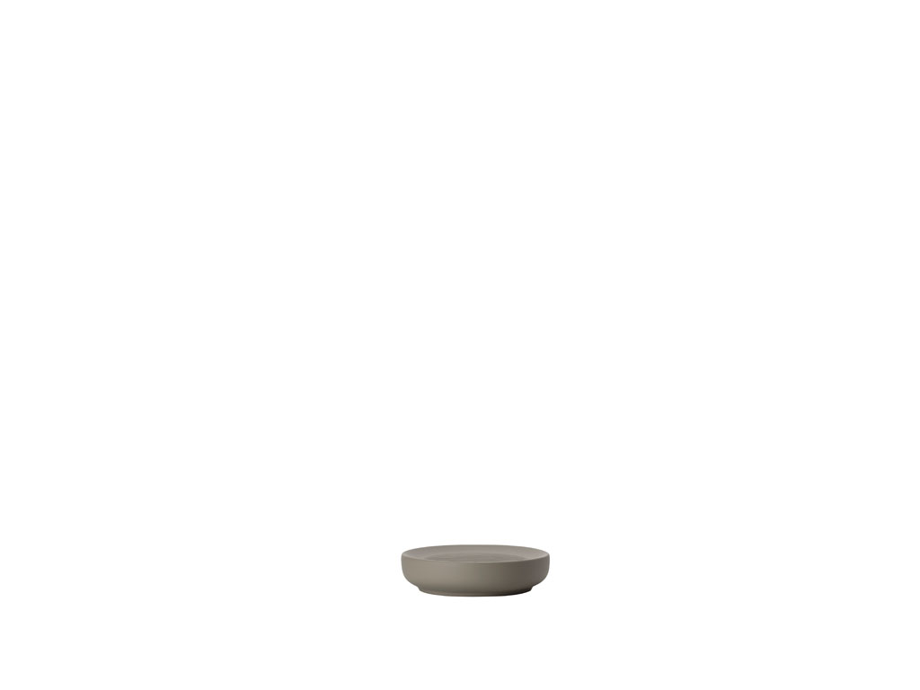 Zone Denmark Seifenschale 12 cm in Farbe taupe