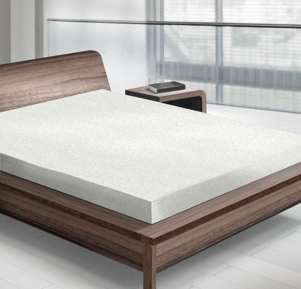 Spannbetttuch Biber in ca.90-100x200cm grau