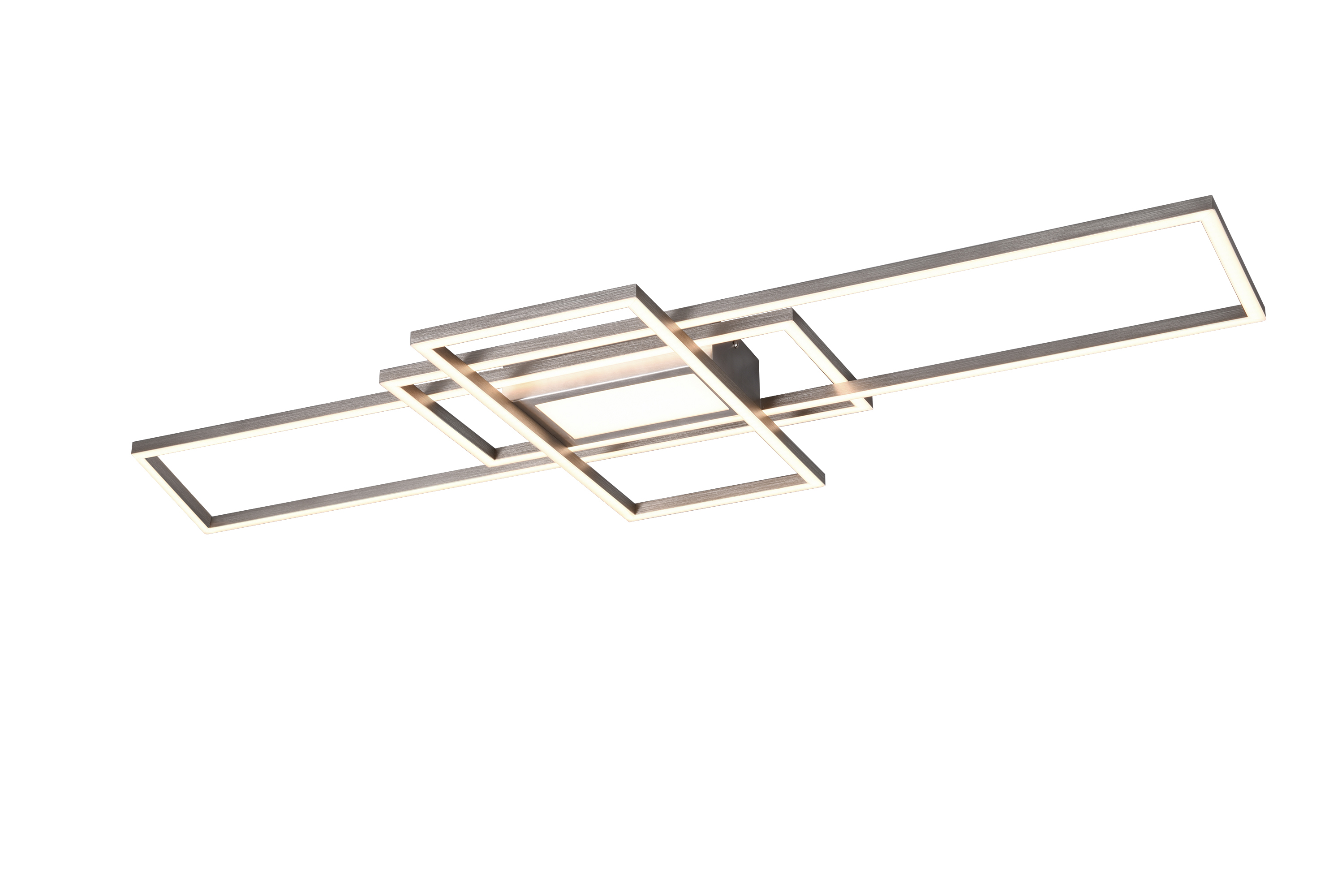 Trio LED-Deckenleuchte IRVINE 1-flammig in Farbe Nickel matt Trio LED-Deckenleuchte IRVINE in Nickel matt