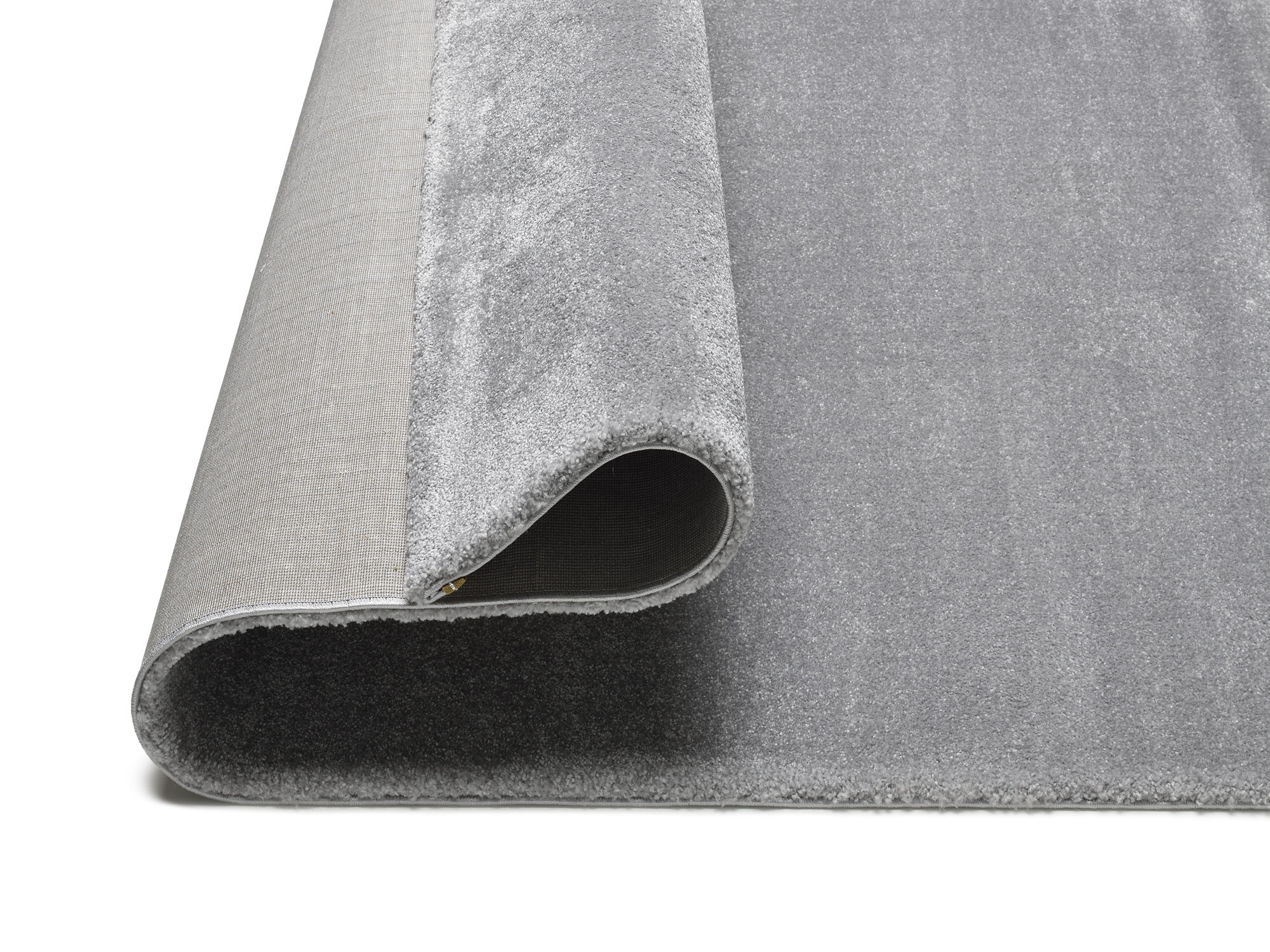 OCI Uni-Teppich PULSAR ca. 160x230cm in Farbe silber, Teppich, Kunstfaserteppich, Grau, gewebt, Schurwolle?