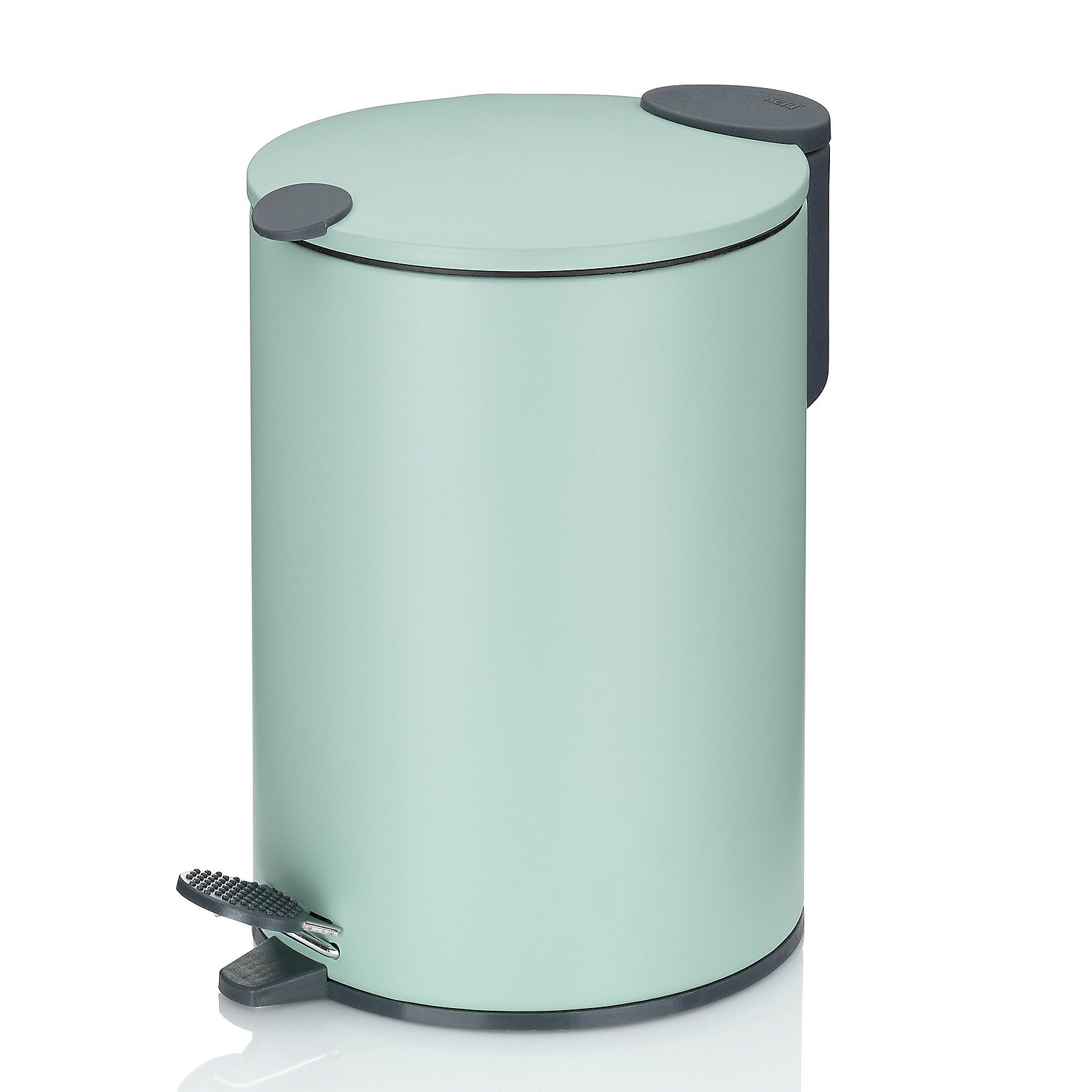 Kela Kosmetikeimer MATS in Salbeigrün, Zinn, Kann, Mülleimer