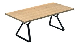 Musterring Esstisch T4010 200x100 in Barockeiche massiv