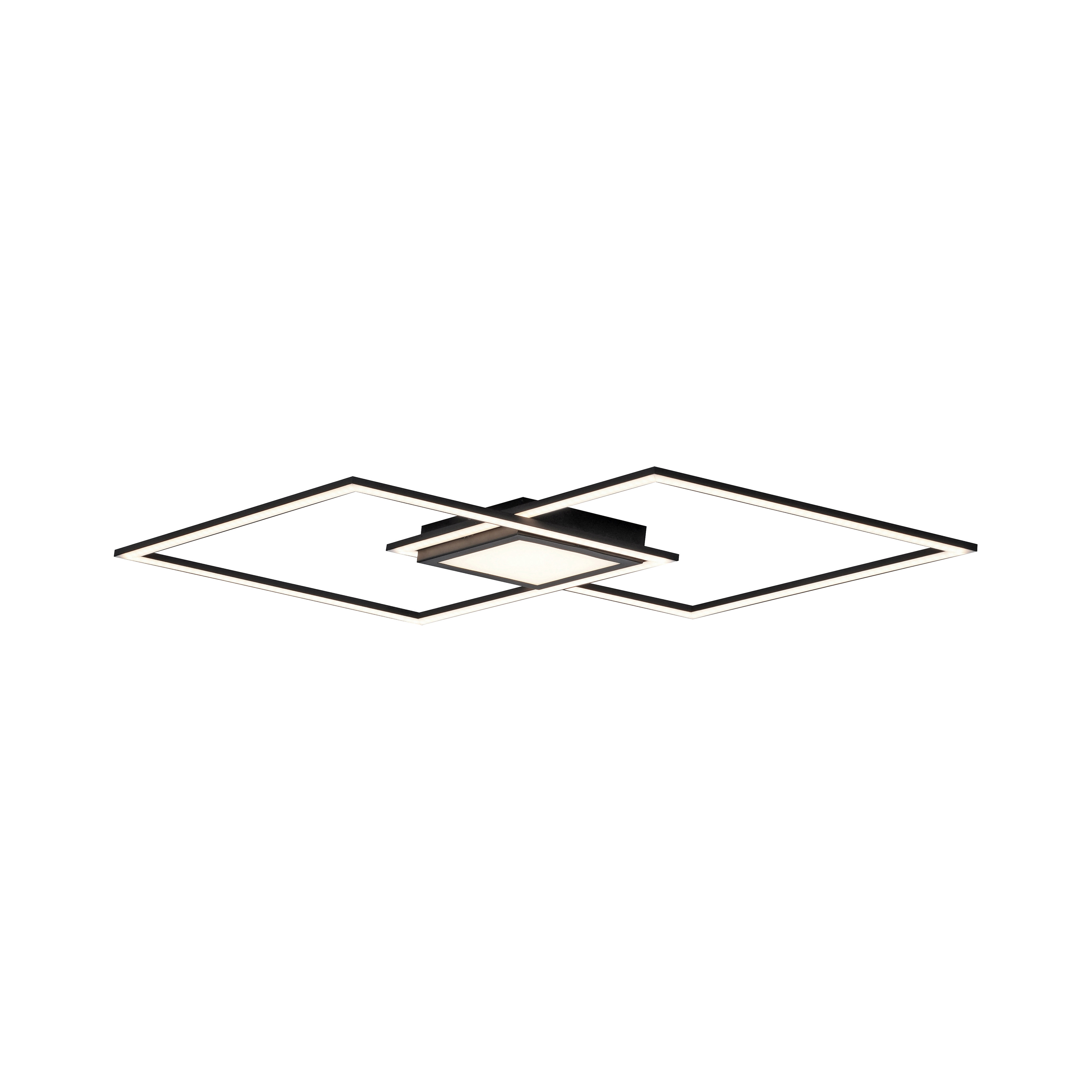 LED-Deckenleuchte ASMIN 1-flammig in Farbe schwarz, deckenleuchte, pendant, würfelform, LED, modern