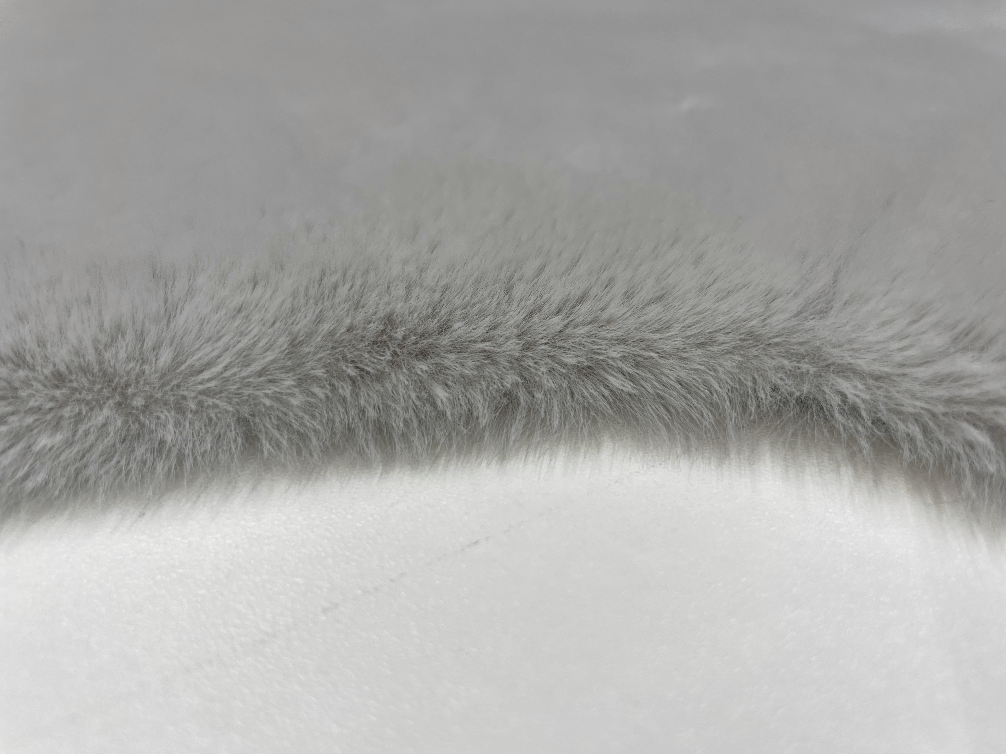 Golze & Söhne Teppich Elda ca. 55x80cm in Farbe silber, Bekleidung, Pelz