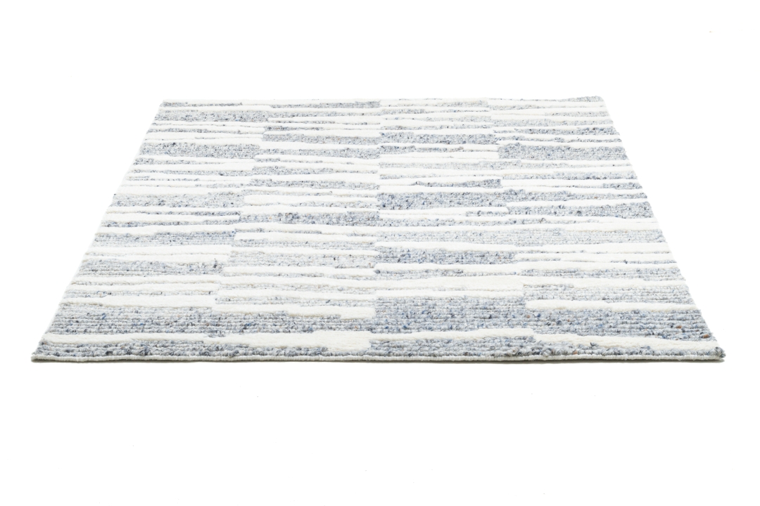Theo Keller Handwebteppich Caspian ca. 170x240cm in Farbe Blue Multi