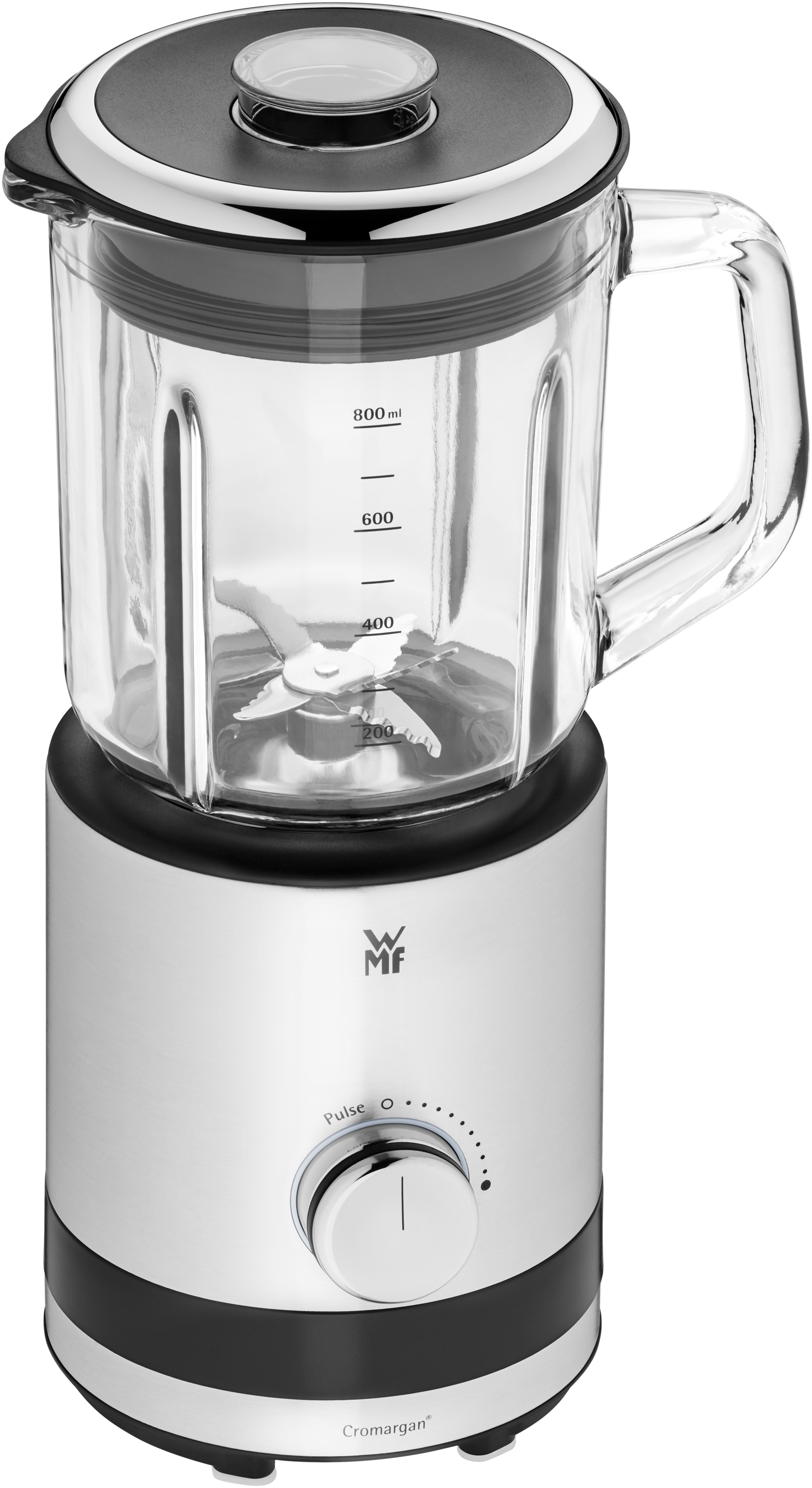 WMF KÜCHENminis Standmixer 0,8 L in schwarz/Edelstahl