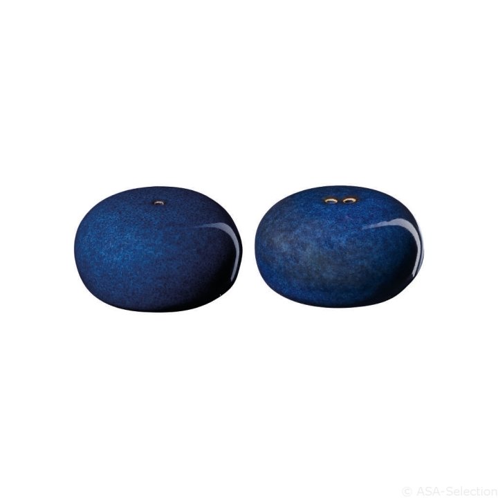 ASA Selection Salz-/Pfefferstreuer-Set Saisons in Farbe blau