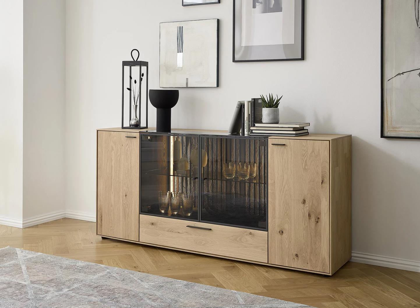 Musterring Sideboard in Kerneiche Natur /