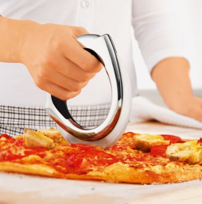 Rösle Pizzarad Ø14cm, Backblech, Pizza, Ofenwerkzeug, Pizzaschneider, Küchengerät
