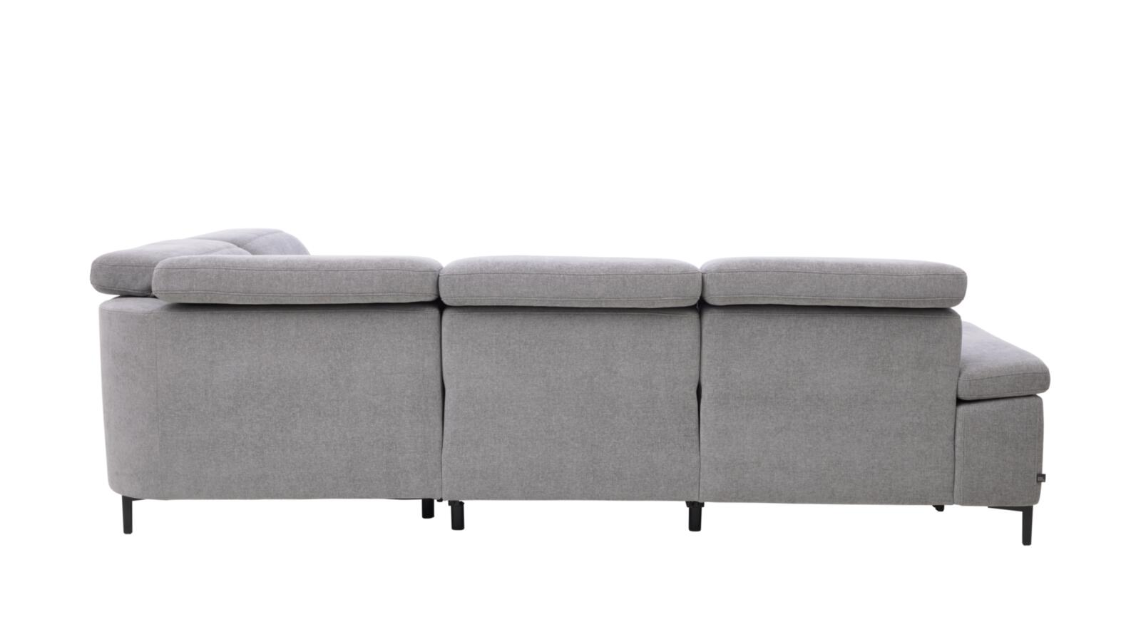 Interliving Rundecke IL 4064 ca. 291x254cm in Stoff Toni grey, Moebel, Couch
