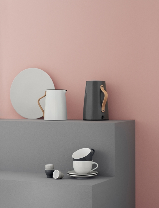 Stelton Wasserkocher Emma 1,2 Liter in Farbe grey