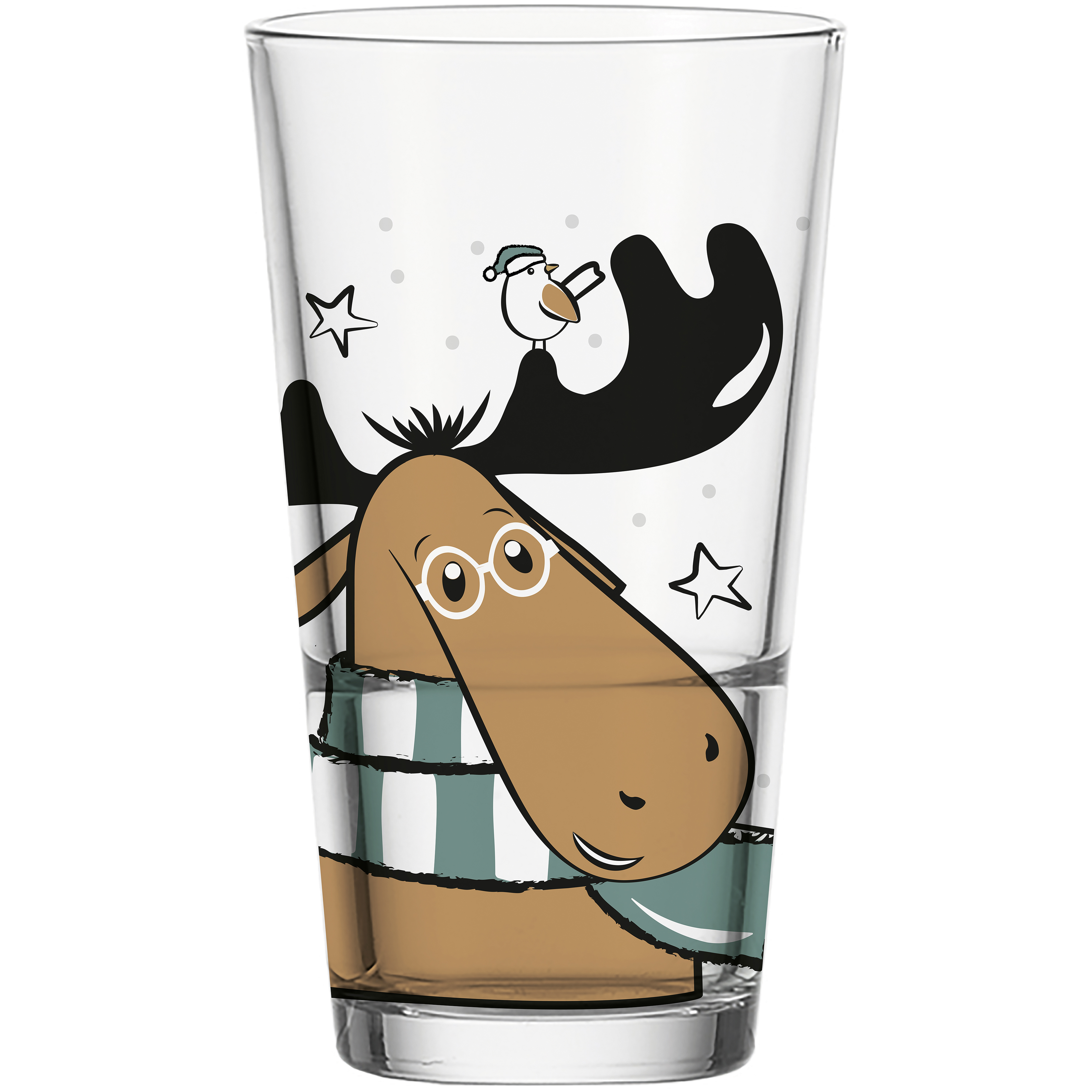 LEONARDO LD Elch 330ml in Farbe mehrfarbig, Glas, Alkohol, Bier, Getränk