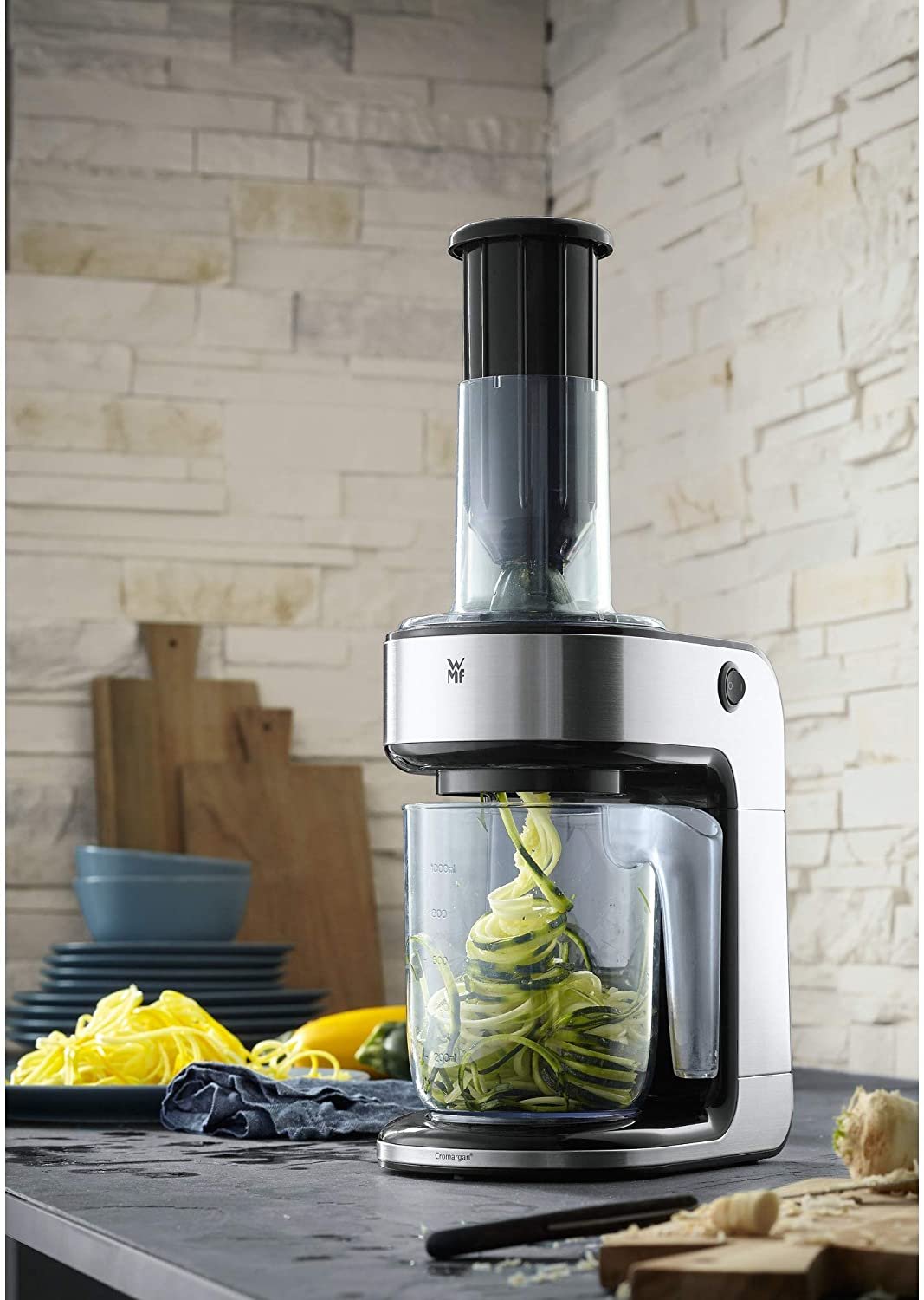 WMF Kult Pro Spiralschneider mit Citruspresse in Cromargan® 18/10