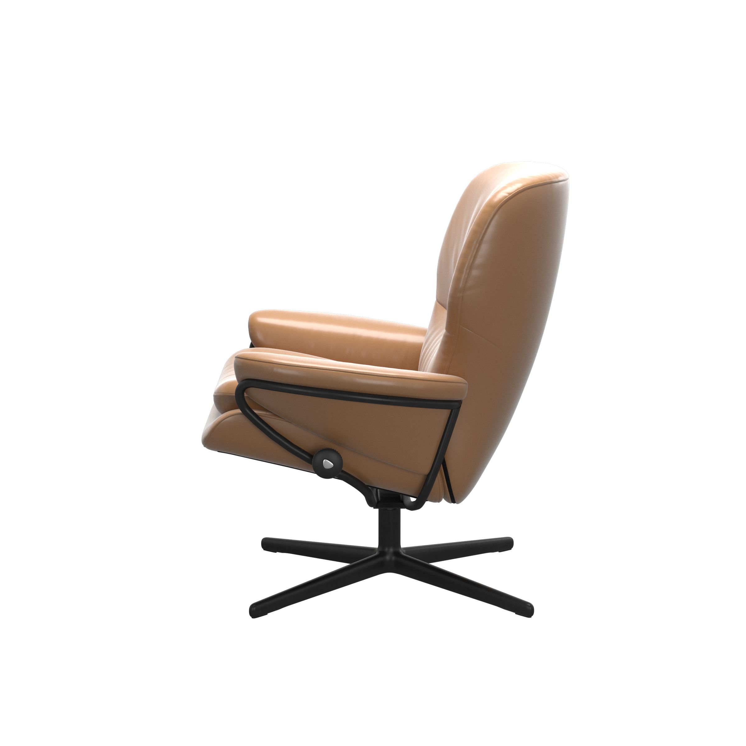 Stressless Sessel Rome Cross (M) in Leder Cori caramel