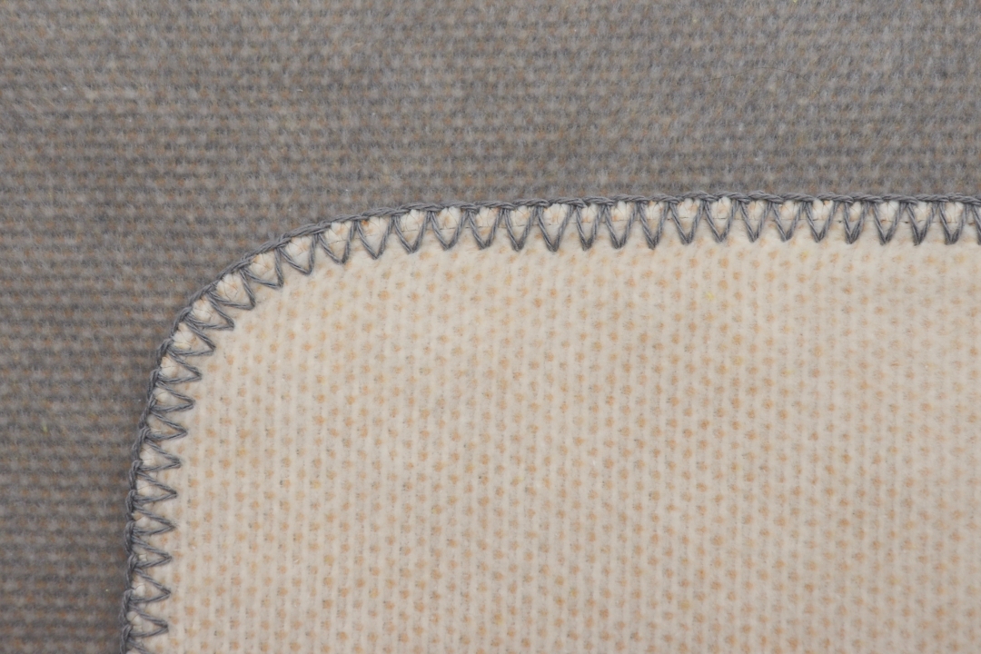 Biederlack Decke ca. 150x200cm in Farbe Lava Light