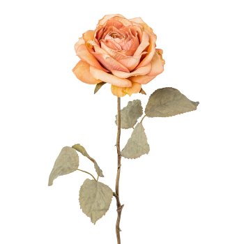 Rose 56cm altrosa 3021947-13 in Rosa / Pink Gasper Rose in Farbe Altrosa