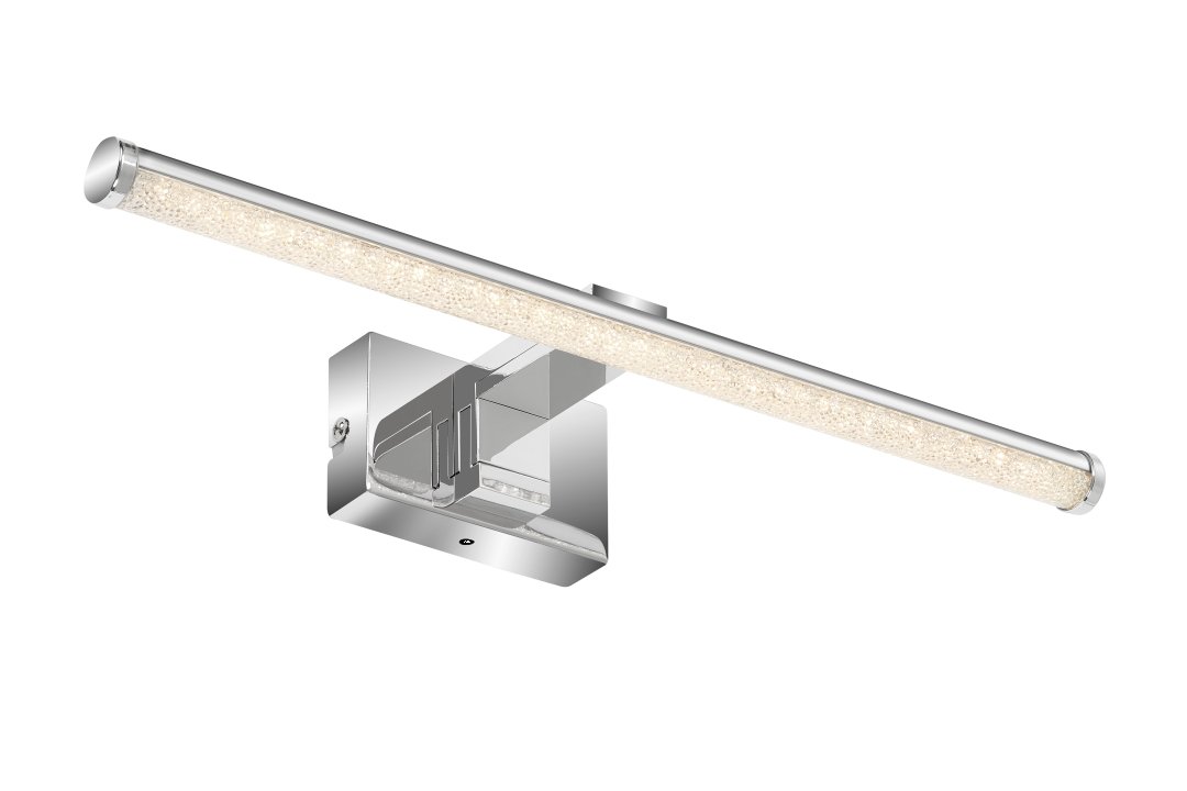 Briloner Leuchten LED Bad-Spiegelleuchte Lono in Metall-Kunststoff chrom