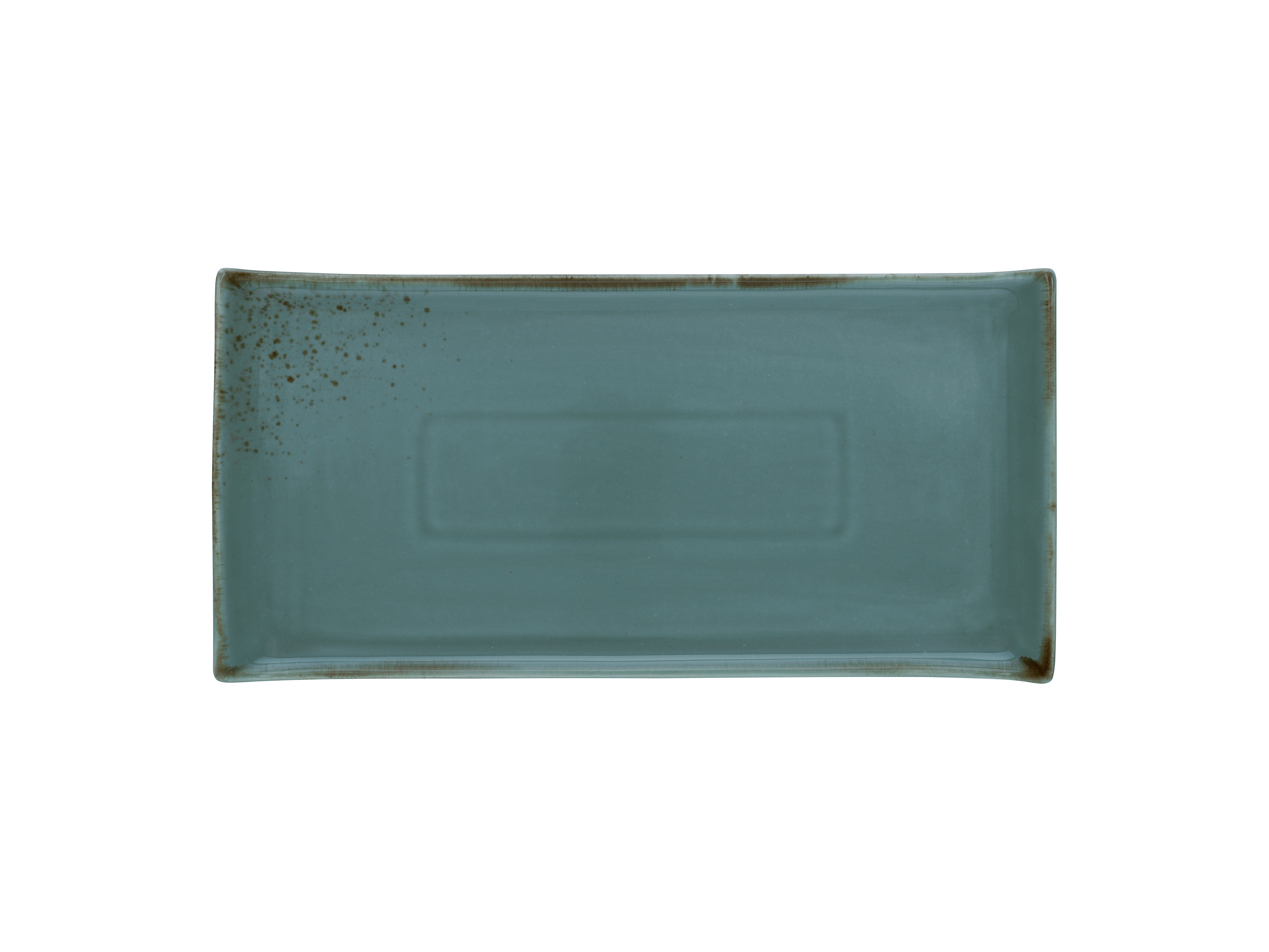 CreaTable BBQ Platte Nature Collection in Farbe Dark Denim glänzend