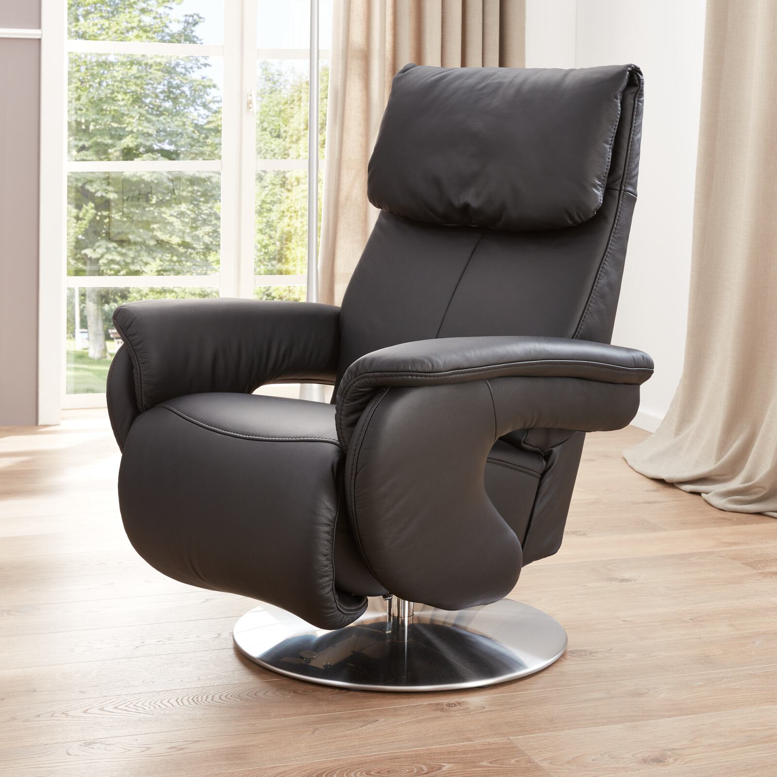 Comfortmaster TV-Sessel in Leder Longlife canyon
