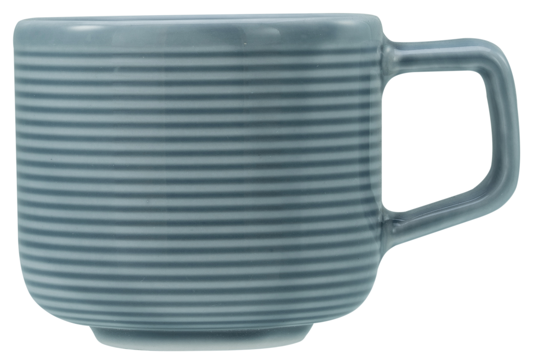 CreaTable Obertasse Session in Farbe Blau glänzend, Pokal, Töpferei, Kunst, Porzellan