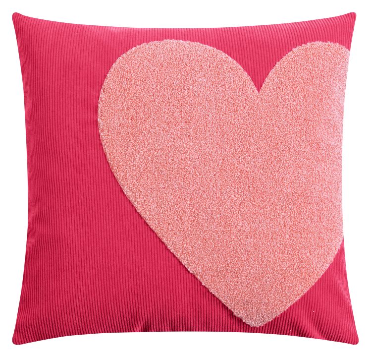 Magma Heimtex Kissenhülle PIXIE ca. 45x45cm in Farbe Heart Magma Heimtex Kissenhülle PIXIE ca. 45x45cm in Farbe Heart, Kissen, Dekoration für Zuhause, Symbol