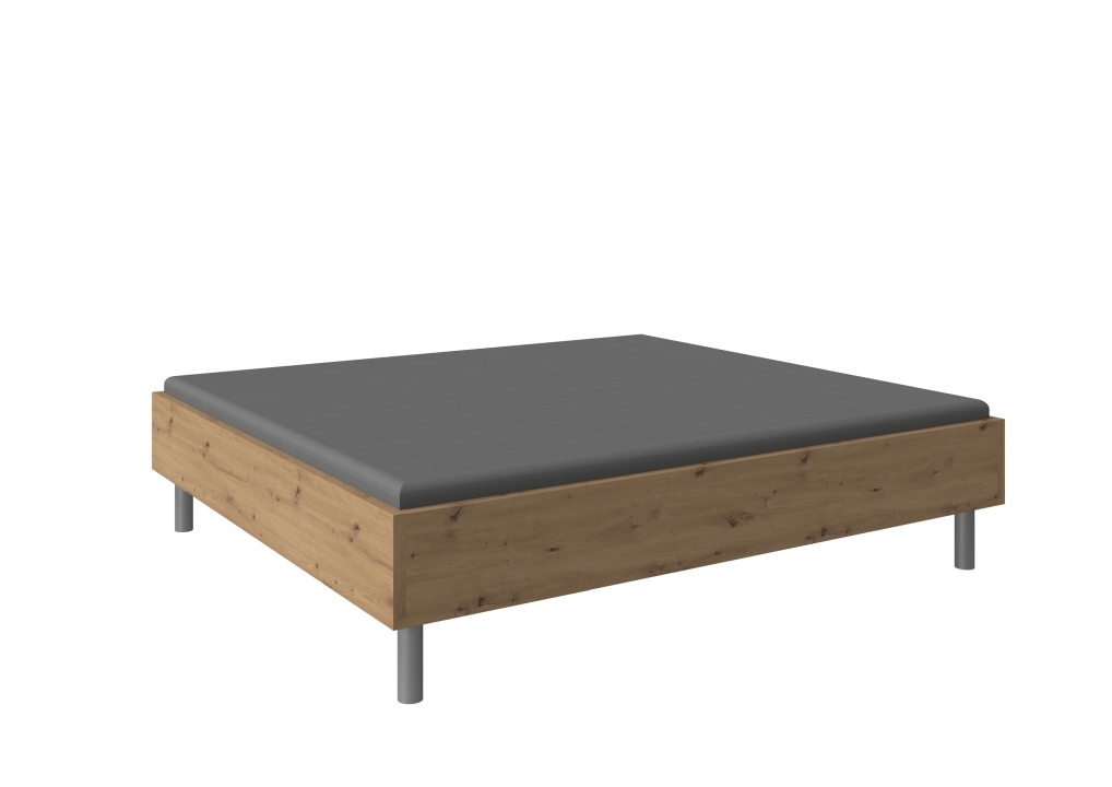 Wimex Bett Easy Beds Comfort 293, ca. 180 x 200 cm in Artisaneiche Nachbildung K96
