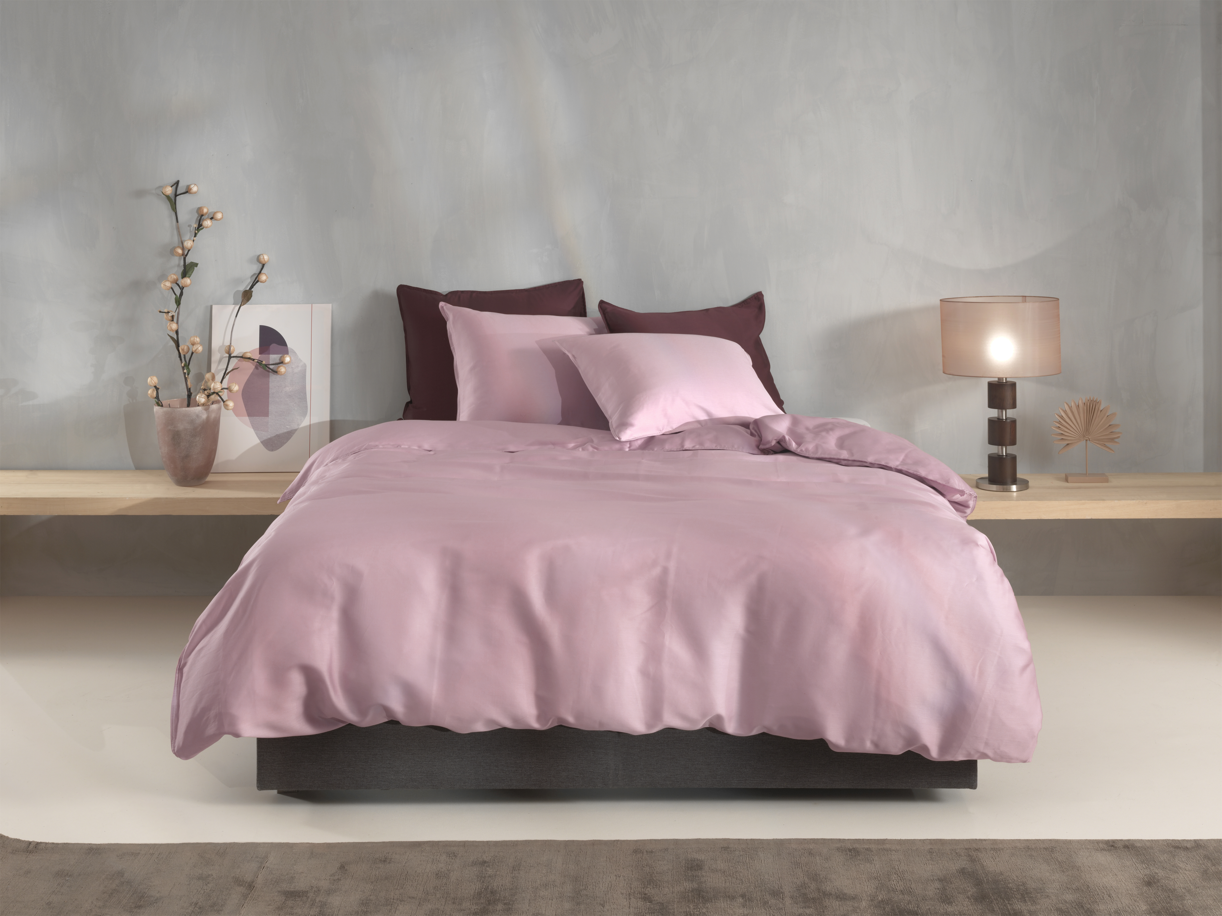 Heckettlane Bettwäsche ca. 135x200cm in Farbe Lilac-Pink