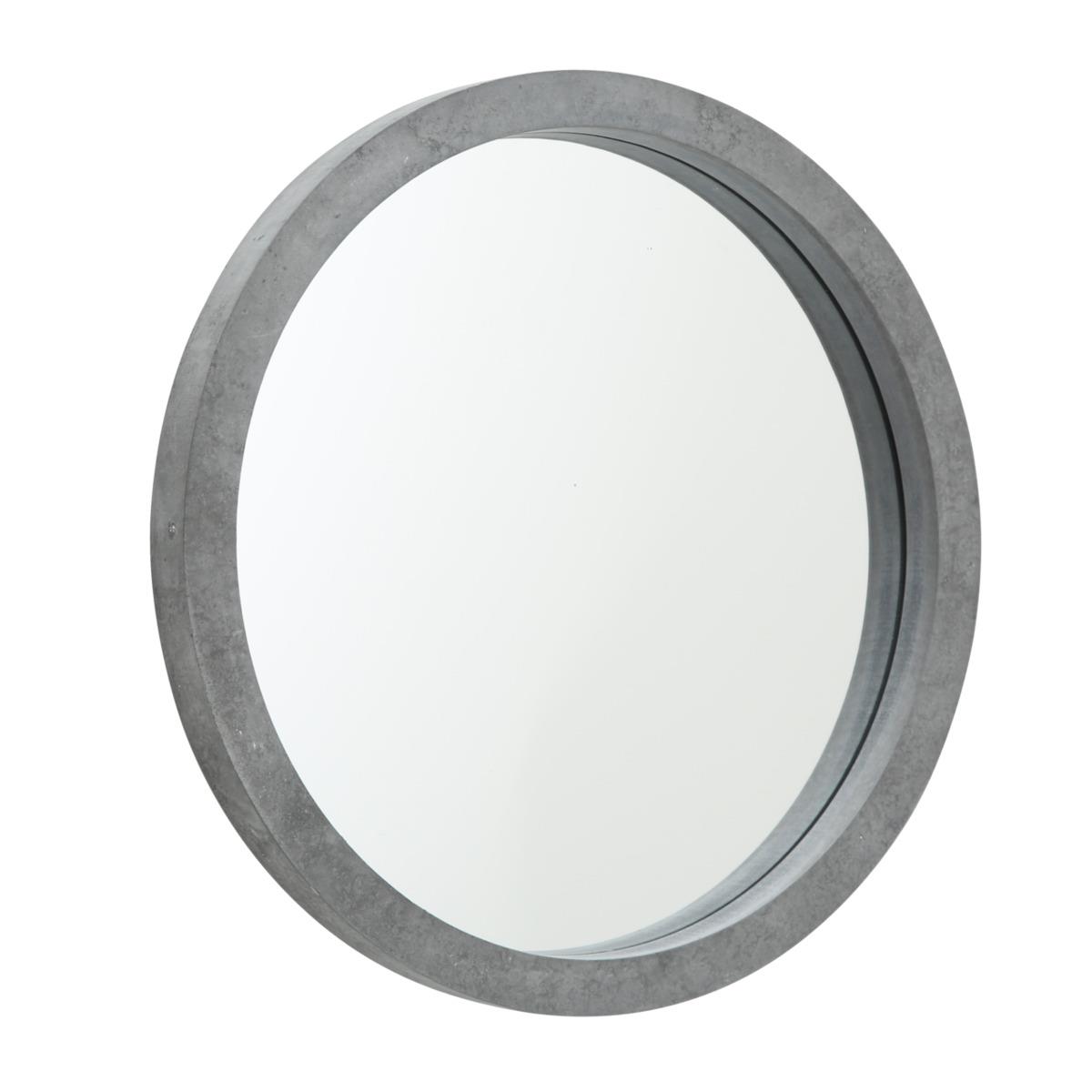 Boltze Spiegel Brest ca. 35cm in grau