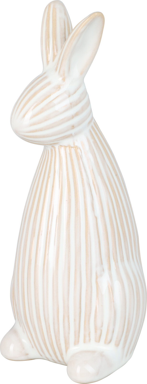 Hase Porzellan 18 cm Creme in Hase Porzellan 18 cm Creme in , Tier, Säugetier, Hase