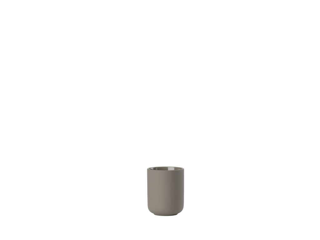Zone Denmark Zahnbürstenbecher 8,3 cm in Farbe taupe