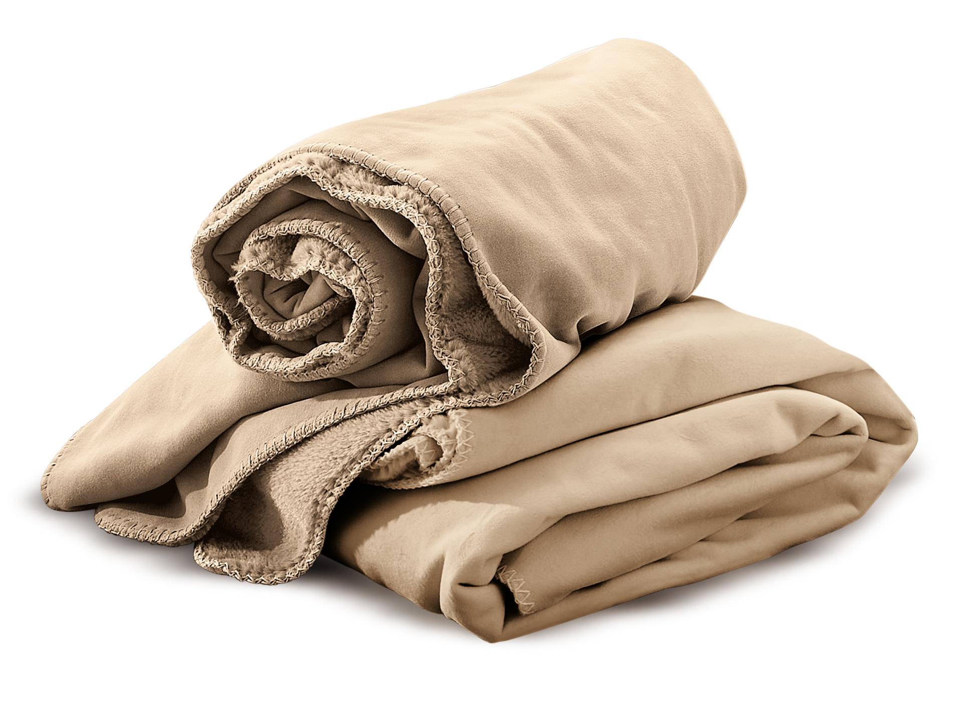 Irisette Wende-Kuscheldecke COVER ca. 150x200cm in Farbe camel