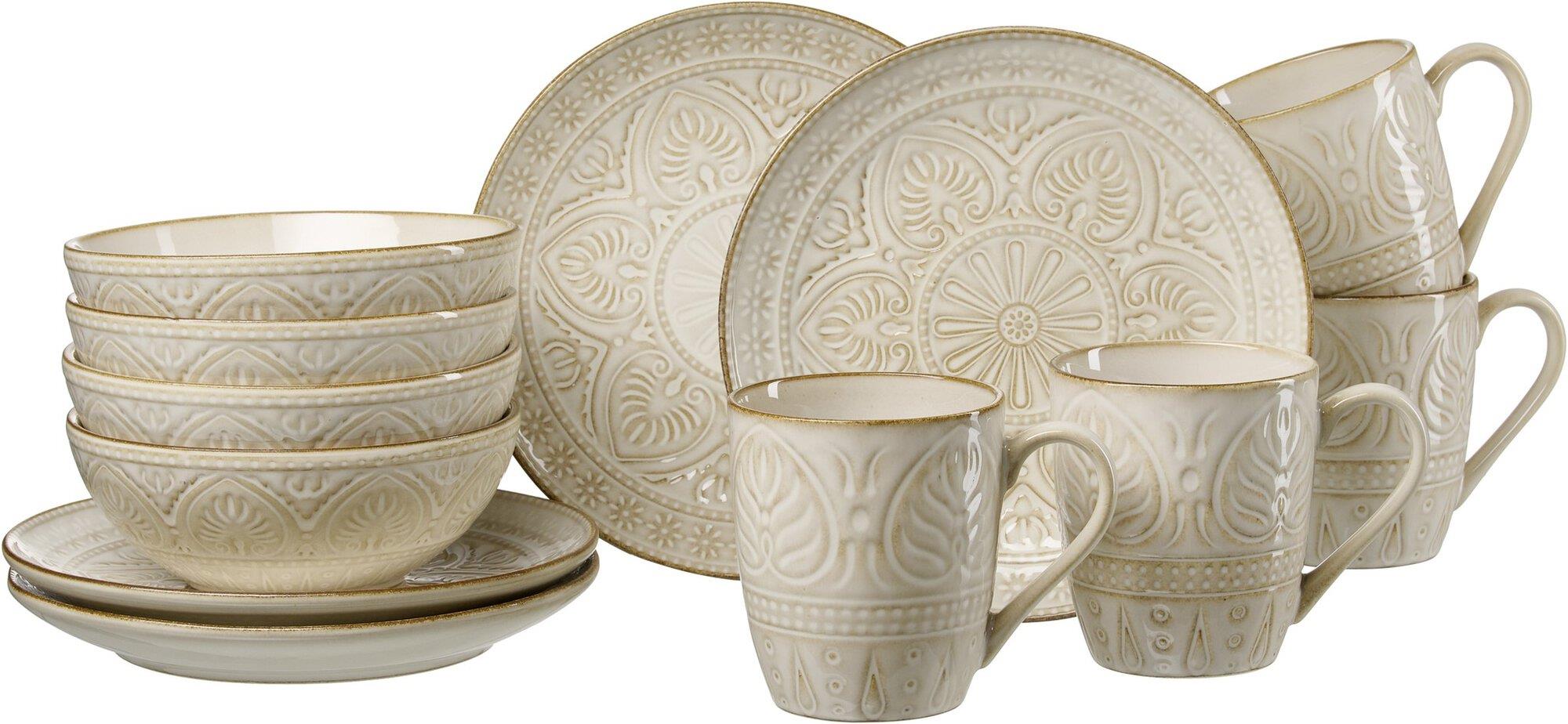 Ritzenhoff & Breker Frühstücksset OMARA Beige, Beige Ritzenhoff & Breker Frühstücksset OMARA Beige, Beige