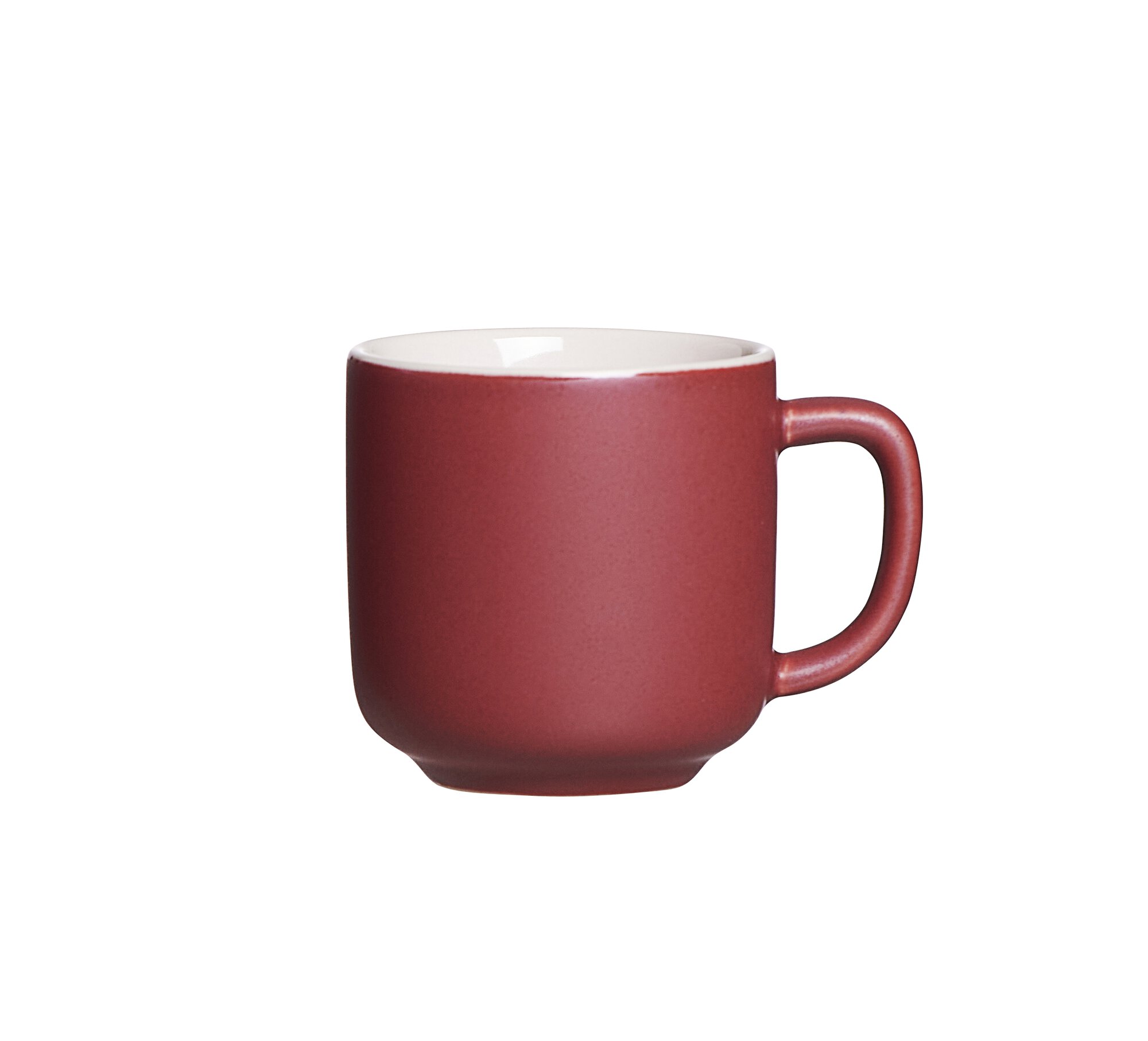 Ritzenhoff & Breker Espresso-Obertasse 100ml JASPER aus Steinzeug rot